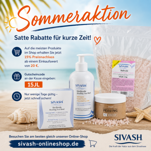 Salzbäder im Sommer